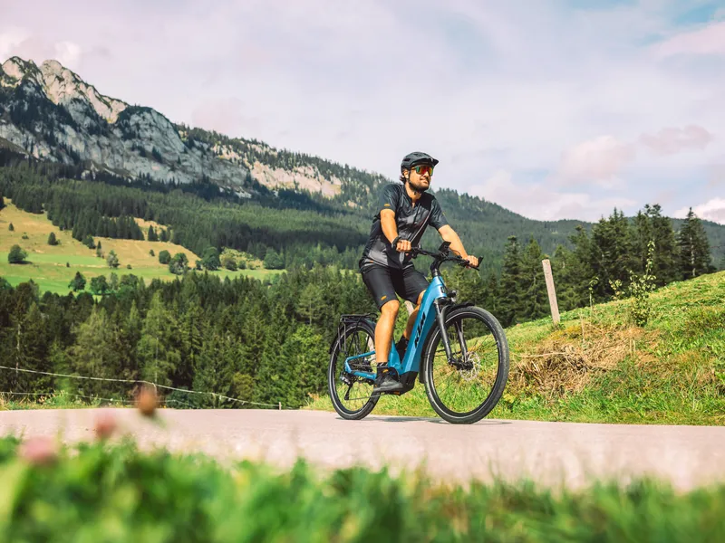 KTM E-Bike in den Alpen
