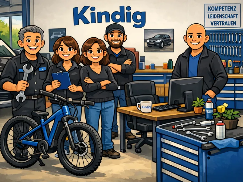 Das Team von Kindig Fahrradhandel